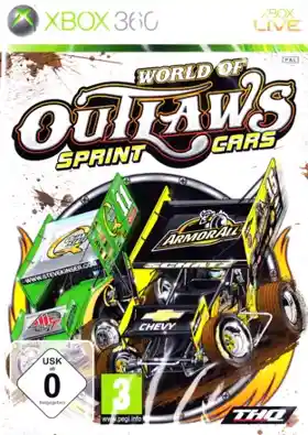 World of Outlaws Sprint Cars (USA) box cover front